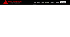 Desktop Screenshot of marathontriad.com